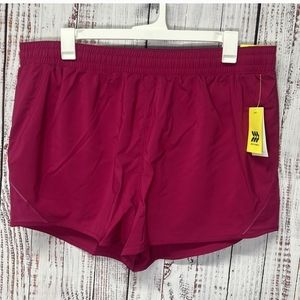 All in motion Short atleta color rosa de tiro medio talla  1X
